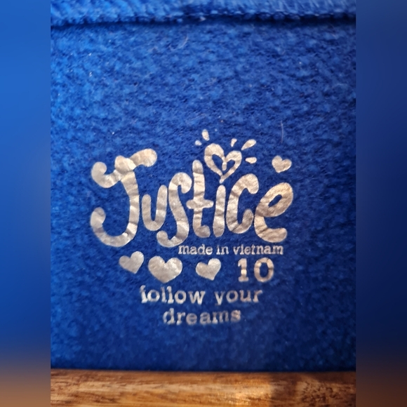 Justice ✌️ Hoodie for a Girl - Picture 4 of 5
